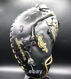 Rawlings Japan HOH Heart of the Hide Glove RHT 11.75 First Base Mitt Black Rare