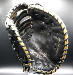 Rawlings Japan HOH Heart of the Hide Glove RHT 11.75 First Base Mitt Black Rare