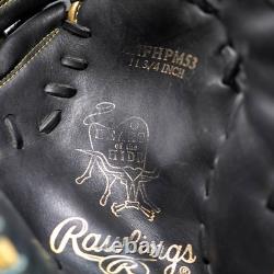 Rawlings Japan HOH Heart of the Hide Glove RHT 11.75 First Base Mitt Black Rare