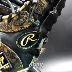 Rawlings Japan HOH Heart of the Hide Glove RHT 11.75 First Base Mitt Black Rare