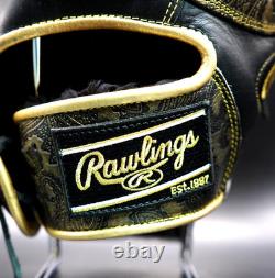 Rawlings Japan HOH Heart of the Hide Glove RHT 11.75 First Base Mitt Black Rare