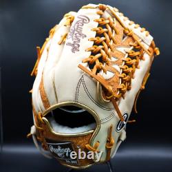 Rawlings Japan HOH Heart of the Hide Glove RHT LH 12.5 Outfielder Camel RichTan