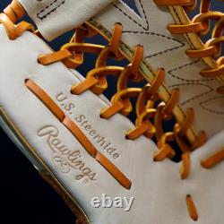 Rawlings Japan HOH Heart of the Hide Glove RHT LH 12.5 Outfielder Camel RichTan