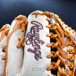 Rawlings Japan HOH Heart of the Hide Glove RHT LH 12.5 Outfielder Camel RichTan
