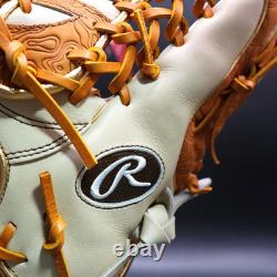 Rawlings Japan HOH Heart of the Hide Glove RHT LH 12.5 Outfielder Camel RichTan