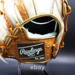 Rawlings Japan HOH Heart of the Hide Glove RHT LH 12.5 Outfielder Camel RichTan