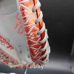 Rawlings Japan HOH Heart of the Hide RHT LH Catcher Mitt 33 2025 Gray/Scarlet