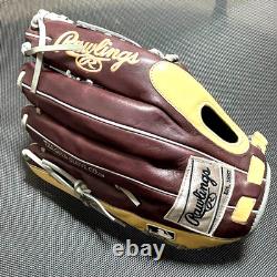 Rawlings Japan HOH Heart of the Hide TRAP EZE GOLD Glove RHT LH Outfielder Rare