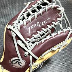 Rawlings Japan HOH Heart of the Hide TRAP EZE GOLD Glove RHT LH Outfielder Rare