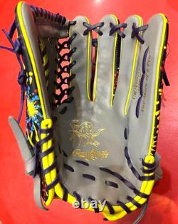 Rawlings Japan Heart of the Hide GLOVE Outfielder 13 RHT Gray Fireworks Limited