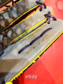 Rawlings Japan Heart of the Hide GLOVE Outfielder 13 RHT Gray Fireworks Limited