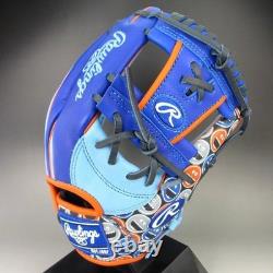 Rawlings Japan Heart of the Hide GLOVE RHT 11.25 Infielder Sax Royal LIMITED