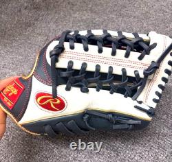 Rawlings Japan Heart of the Hide HOH Glove RHT 13 Outfielder Navy/White/Red Rare