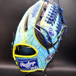 Rawlings Japan Heart of the Hide HOH Infielder RHT 11.5 Glove Sax/Navy Limited