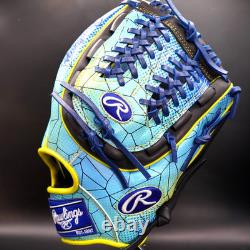 Rawlings Japan Heart of the Hide HOH Infielder RHT 11.5 Glove Sax/Navy Limited
