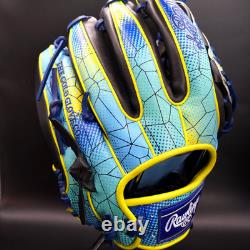 Rawlings Japan Heart of the Hide HOH Infielder RHT 11.5 Glove Sax/Navy Limited