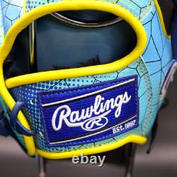 Rawlings Japan Heart of the Hide HOH Infielder RHT 11.5 Glove Sax/Navy Limited
