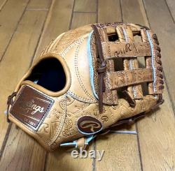 Rawlings Japan Heart of the Hide HOH Outfield RHT 12.5 RichTan Baseball Glove