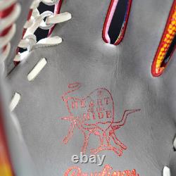 Rawlings Japan Heart of the Hide HOH Outfielder RHT LH 12.5 Glove Gray Limited