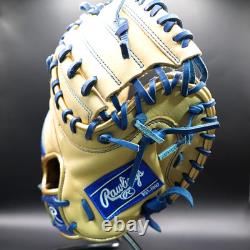 Rawlings Japan baseball HOH Heart of the Hide RHT Catchers mitt Camel/Royal Rare