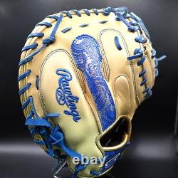 Rawlings Japan baseball HOH Heart of the Hide RHT Catchers mitt Camel/Royal Rare