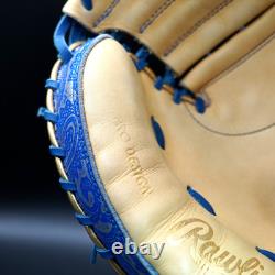 Rawlings Japan baseball HOH Heart of the Hide RHT Catchers mitt Camel/Royal Rare