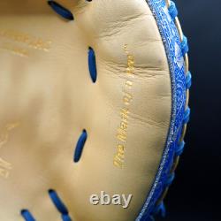 Rawlings Japan baseball HOH Heart of the Hide RHT Catchers mitt Camel/Royal Rare