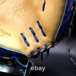 Rawlings Japan baseball HOH Heart of the Hide RHT Catchers mitt Camel/Royal Rare