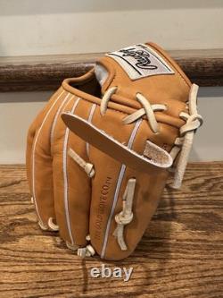 Rawlings Japanese Style Heart of the Hide GR3HECKAMG 11.5 Infield Glove
