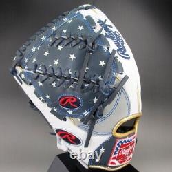 Rawlings Left-Handed Glove Heart of the Hide HOH USA Limited Star and Stripes