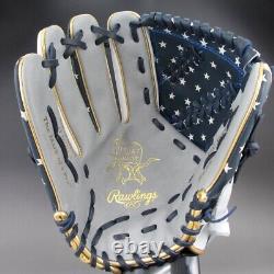 Rawlings Left-Handed Glove Heart of the Hide HOH USA Limited Star and Stripes