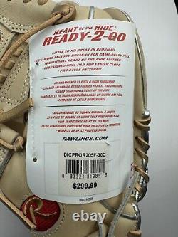 Rawlings Limited Edition Heart Of The Hide Francisco Lindor R2g Nwt Glove 11.75
