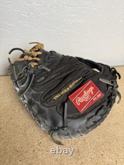 Rawlings Lite Toe PROYM4 34 Heart Of The Hide Catchers Mitt Glove Left Black