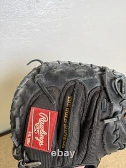 Rawlings Lite Toe PROYM4 34 Heart Of The Hide Catchers Mitt Glove Left Black