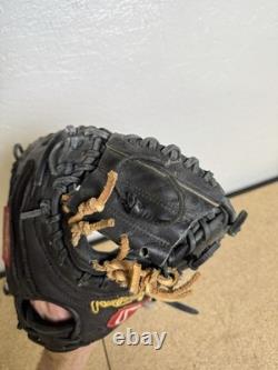 Rawlings Lite Toe PROYM4 34 Heart Of The Hide Catchers Mitt Glove Left Black