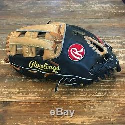 Rawlings Made In U. S. A. Heart of Hide HOH PRO-1HFB First 1st Base LHT Baseball