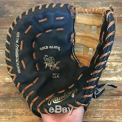 Rawlings Made In U. S. A. Heart of Hide HOH PRO-1HFB First 1st Base LHT Baseball