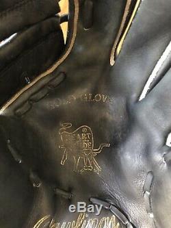 Rawlings PRO1000-9JB HOH Heart of the Hide Pitchers Baseball Glove 12 1/4 Black