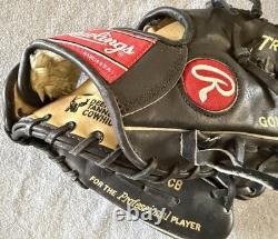 Rawlings PRO12TCB Heart of the Hide Horween 12 Trapeze Baseball Glove RHT Black
