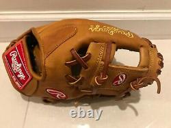 Rawlings PRO200-2TI Heart of the Hide Pro 11.5 inch Gold Glove Baseball Glove