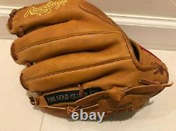 Rawlings PRO200-2TI Heart of the Hide Pro 11.5 inch Gold Glove Baseball Glove