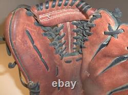 Rawlings PRO200-4PM Baseball Glove Mitt 11.5 Heart of the Hide Leather RHT Black