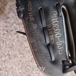 Rawlings PRO200-9JB Baseball Glove 11.5 Heart of the Hide Leather RHT