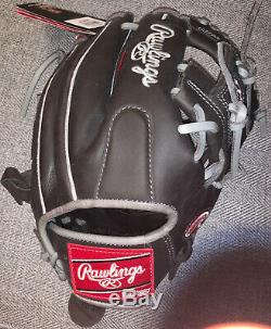 Rawlings PRO202SPF 11.5 Heart of The Hide Infield Baseball Glove H Web