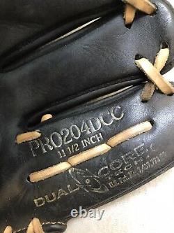 Rawlings PRO204DCC 11.5 Heart Of The Hide Baseball Softball Glove Right