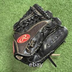 Rawlings PRO204DM Baseball Glove 11.5 Heart of the Hide Black Leather RHT
