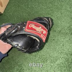Rawlings PRO204DM Baseball Glove 11.5 Heart of the Hide Black Leather RHT