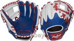 Rawlings PRO204W-2DR 11.5 Heart of The Hide Flag Collection Baseball Glove D. R