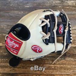 Rawlings PRO204-2BCC 11.5 Pro Label Heart of Hide Pro Preferred Baseball Glove