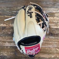 Rawlings PRO204-2BCC 11.5 Pro Label Heart of Hide Pro Preferred Baseball Glove